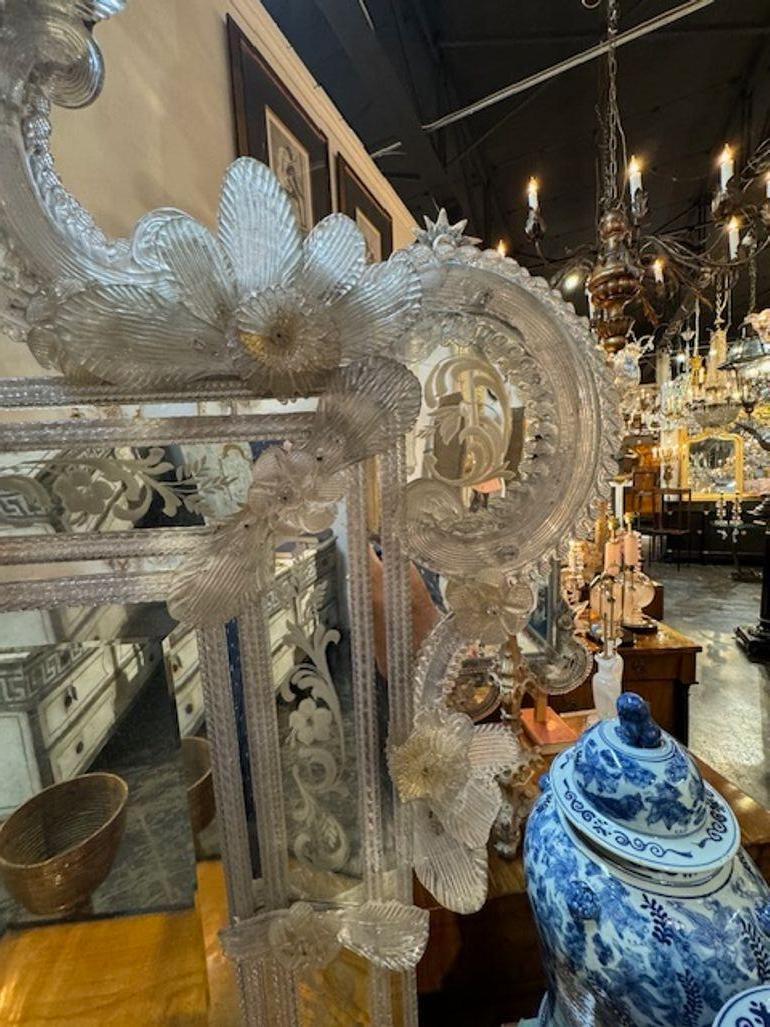 Vetro Specchio in vetro veneziano acidato in vendita