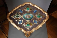 Venetian Giltwood and Glass Center Table, Italy, Late 19th Century