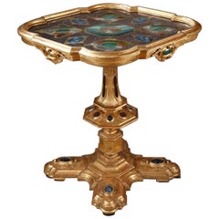 Venetian Giltwood and Glass Center Table, Italy, Late 19th Century