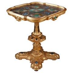 Venetian Giltwood and Glass Center Table, Italy, Late 19th Century