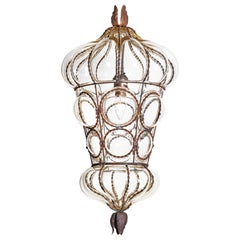 Venetian Glass Antique Lantern
