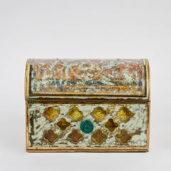 Venetian Glass Box Circa 1900