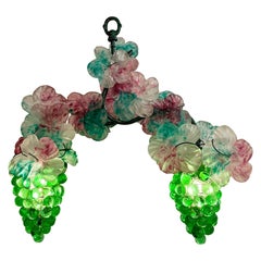 Venetian Glass Grape Fixture