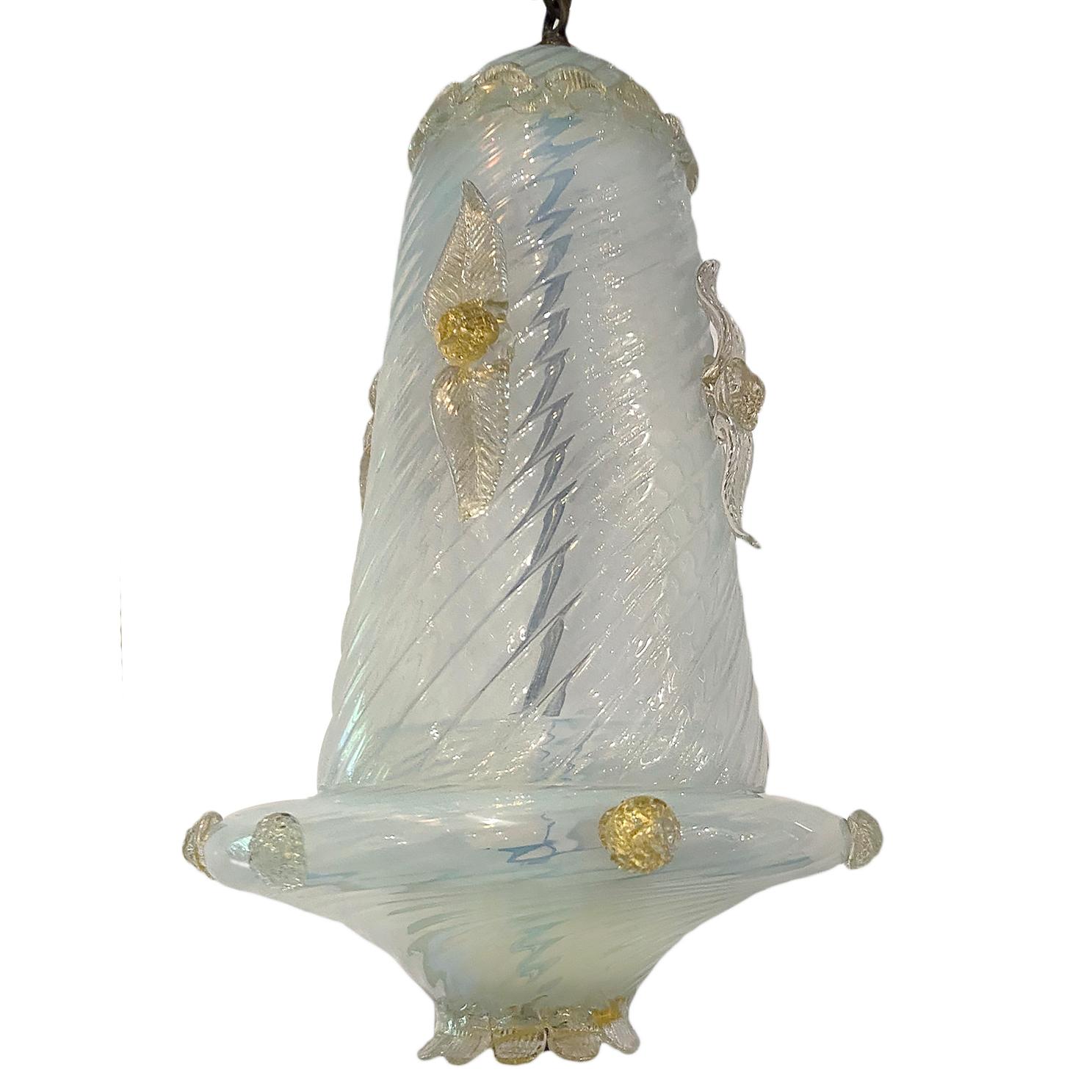 Italian Venetian Glass Lantern