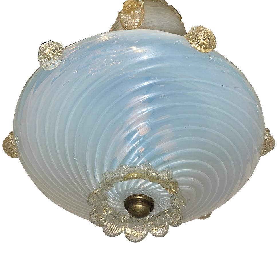 Mid-20th Century Venetian Glass Lantern