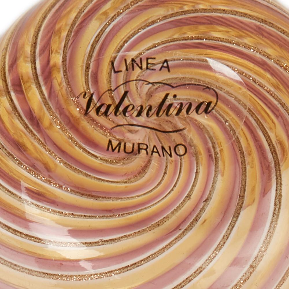 Vaschetta per fazzoletti e supporto in vetro veneziano Linea Valentina in vendita 2