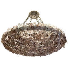 Amethyst Glass Millefiori Light Fixture