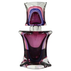 Venetian Glass Perfume Bottle, circa 1980