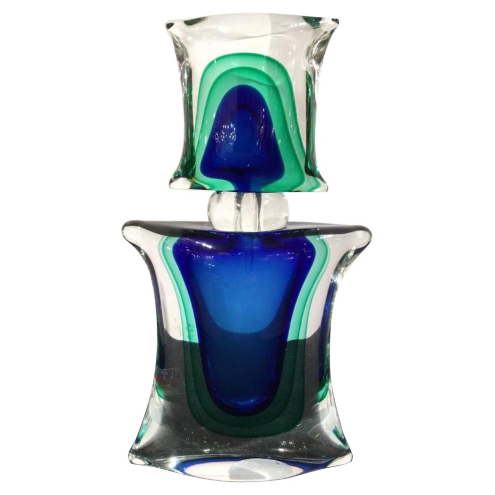 Venetian Glass Perfume Bottle, circa 1980