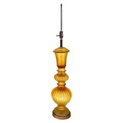 Venetian Glass Table Lamp by Seguso for Marbro Lamp Company