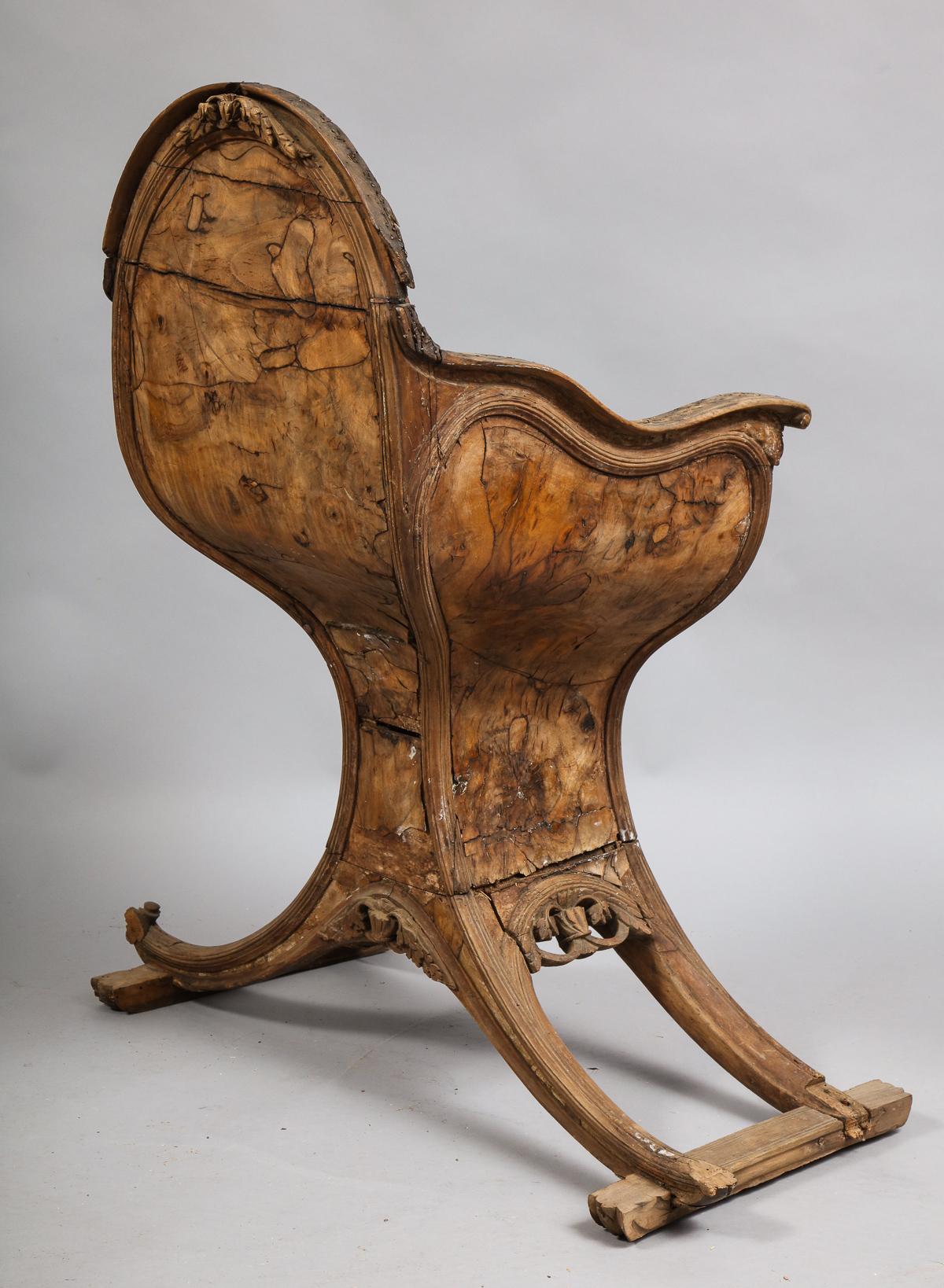 Rococo Venetian Gondola Chair Relic