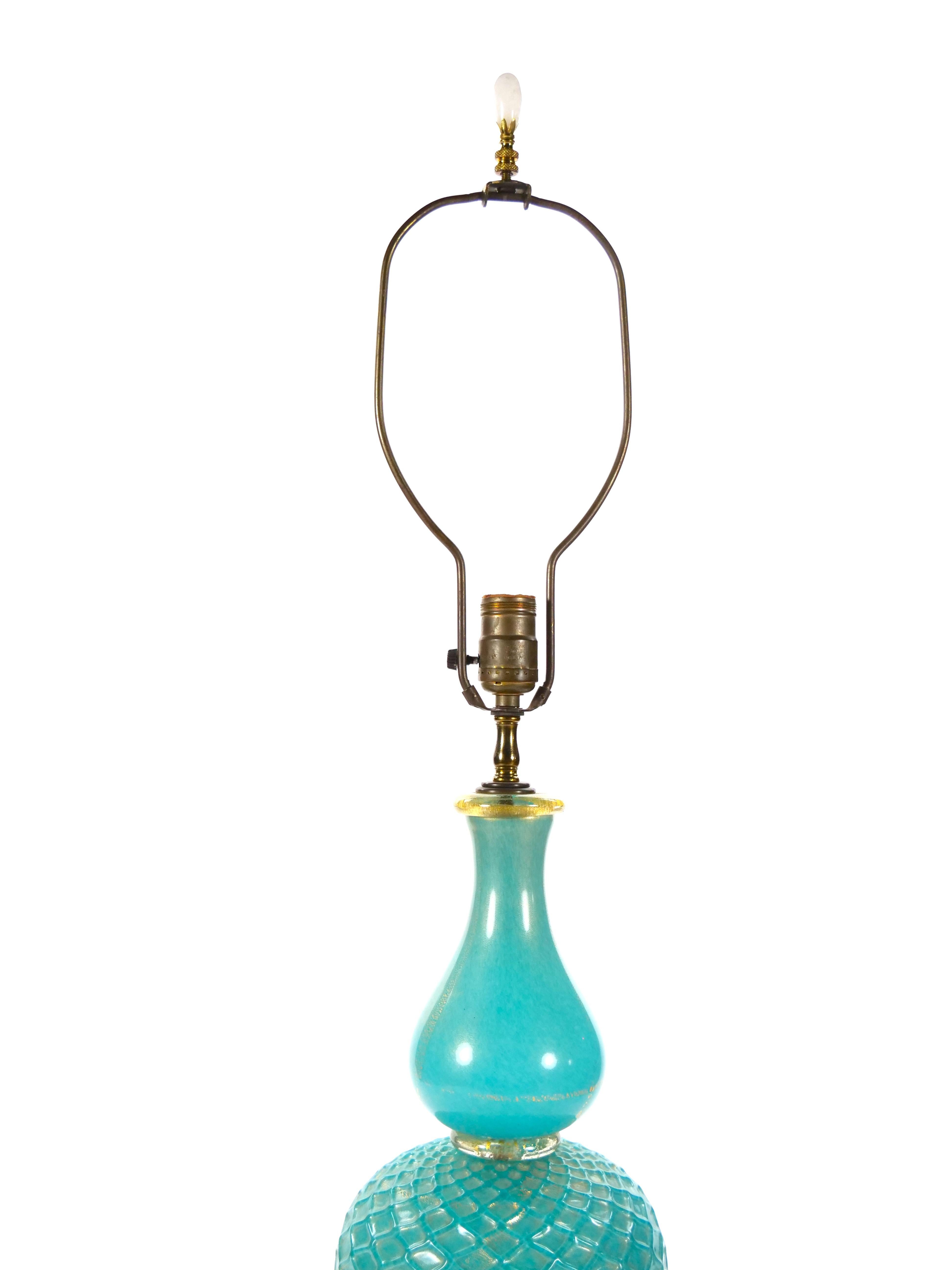 Lampada da tavolo in vetro di Murano soffiato a bocca, veneziana e italiana, Barovier e Torso Hand Made in vendita 5