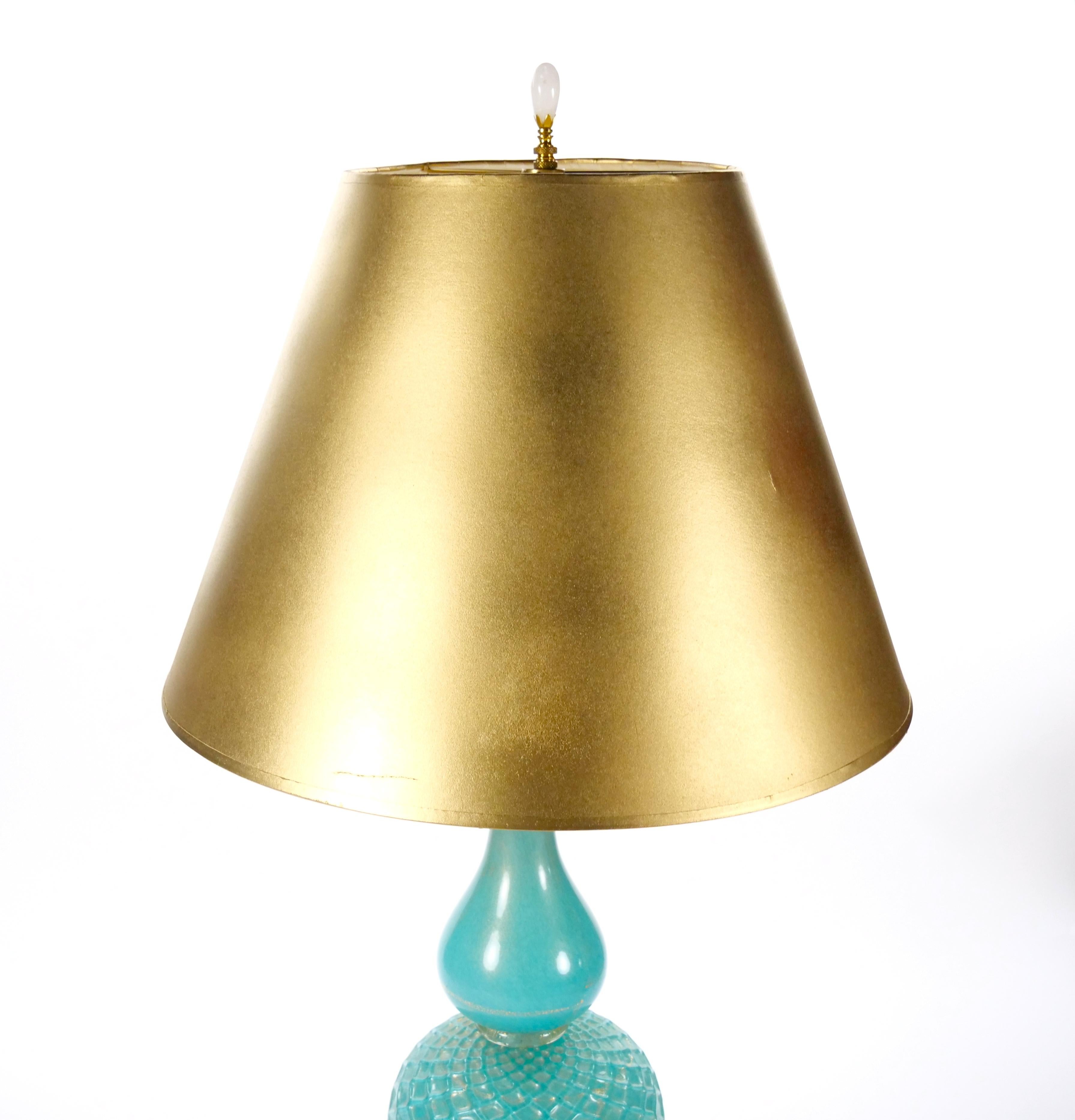 Lampada da tavolo in vetro di Murano soffiato a bocca, veneziana e italiana, Barovier e Torso Hand Made in vendita 1