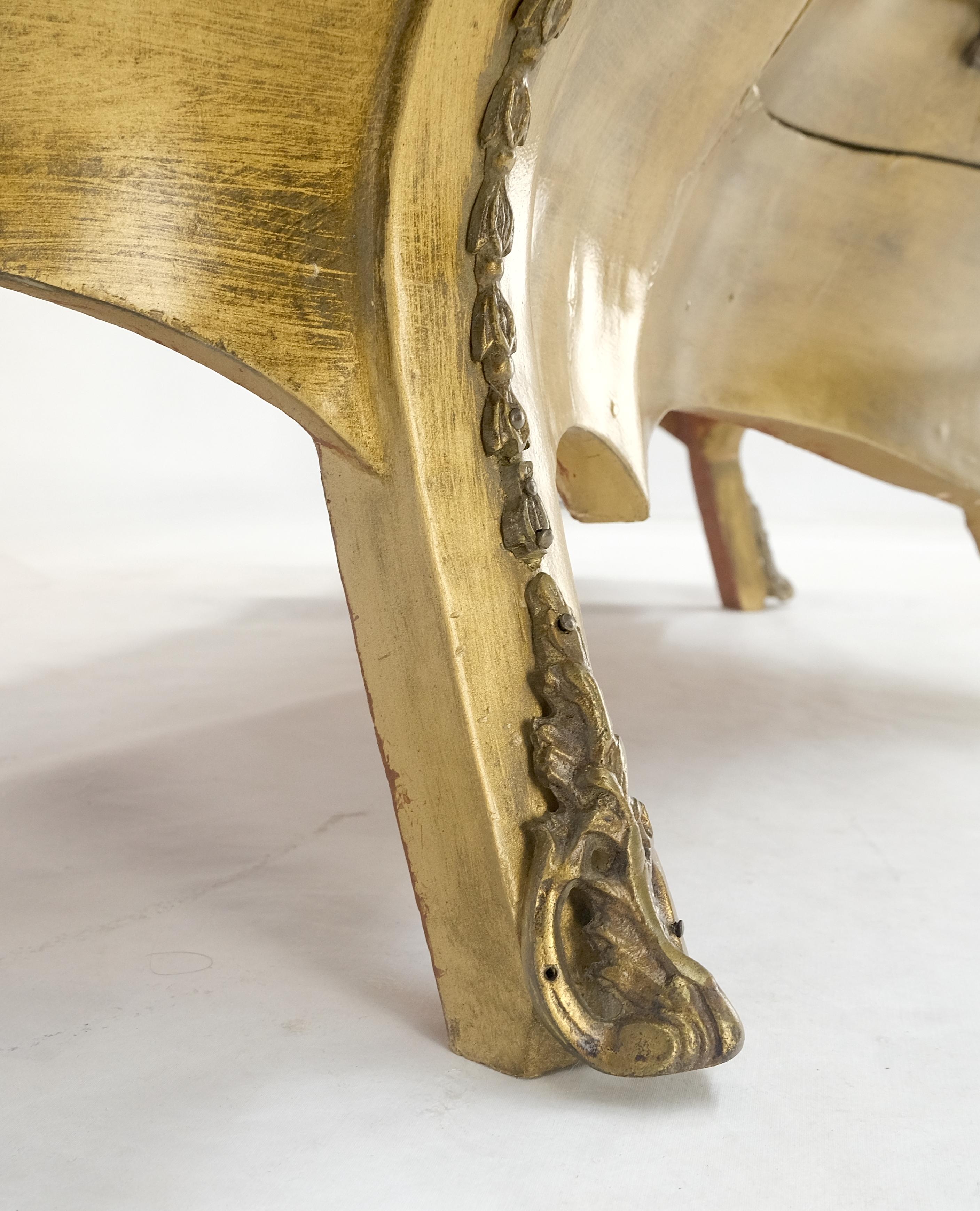 Comò a 3 cassetti con piano in marmo dipinto in stile bombe veneziane MINT! in vendita 11