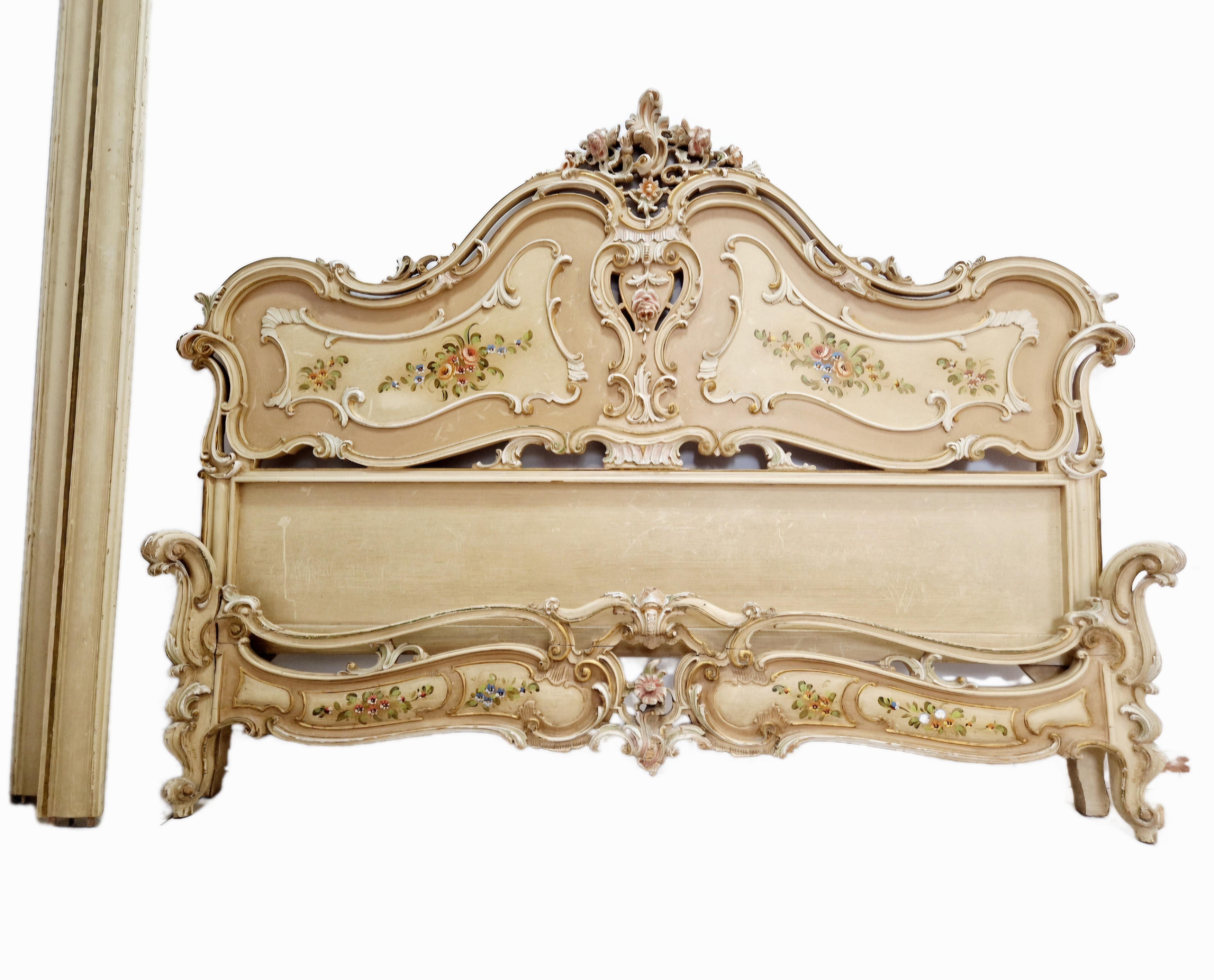 Venetian Italian King Size Bed For Sale 4