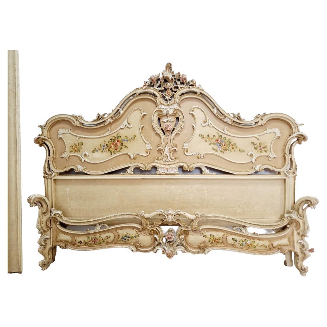 Venetian Italian King Size Bed For Sale
