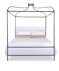 Venetian King Bed w/Canopy - Square HB