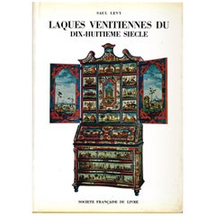 Venetian Lacquers from the 18th Century, Set of 2 Books by Saul Levy