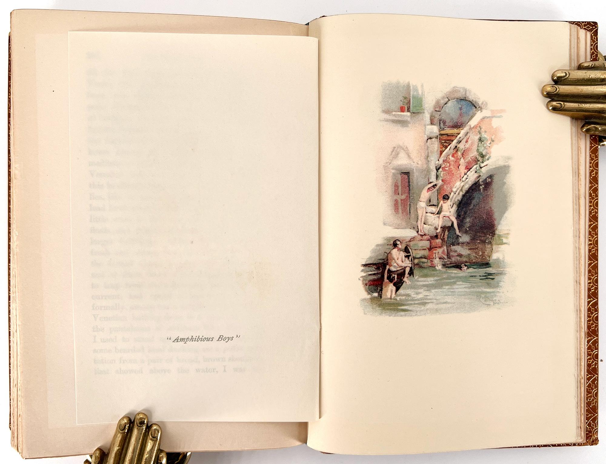 Life vénitienne ; With Illustrations from Original Watercolors by Childe Hassam etc en vente 4