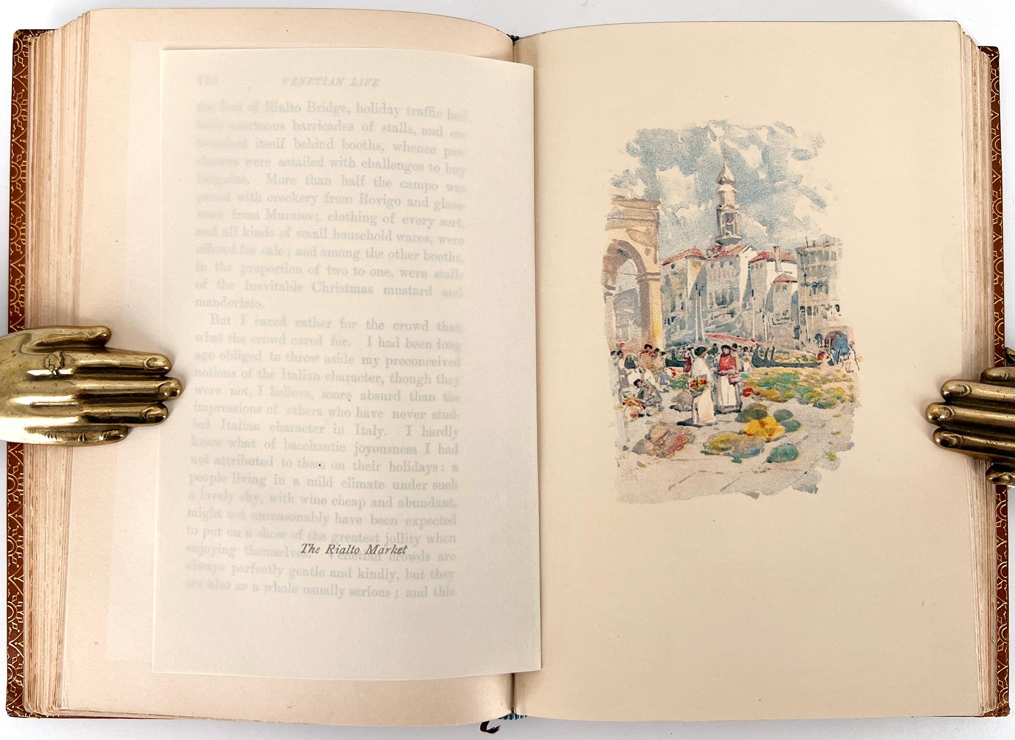 Américain Life vénitienne ; With Illustrations from Original Watercolors by Childe Hassam etc en vente