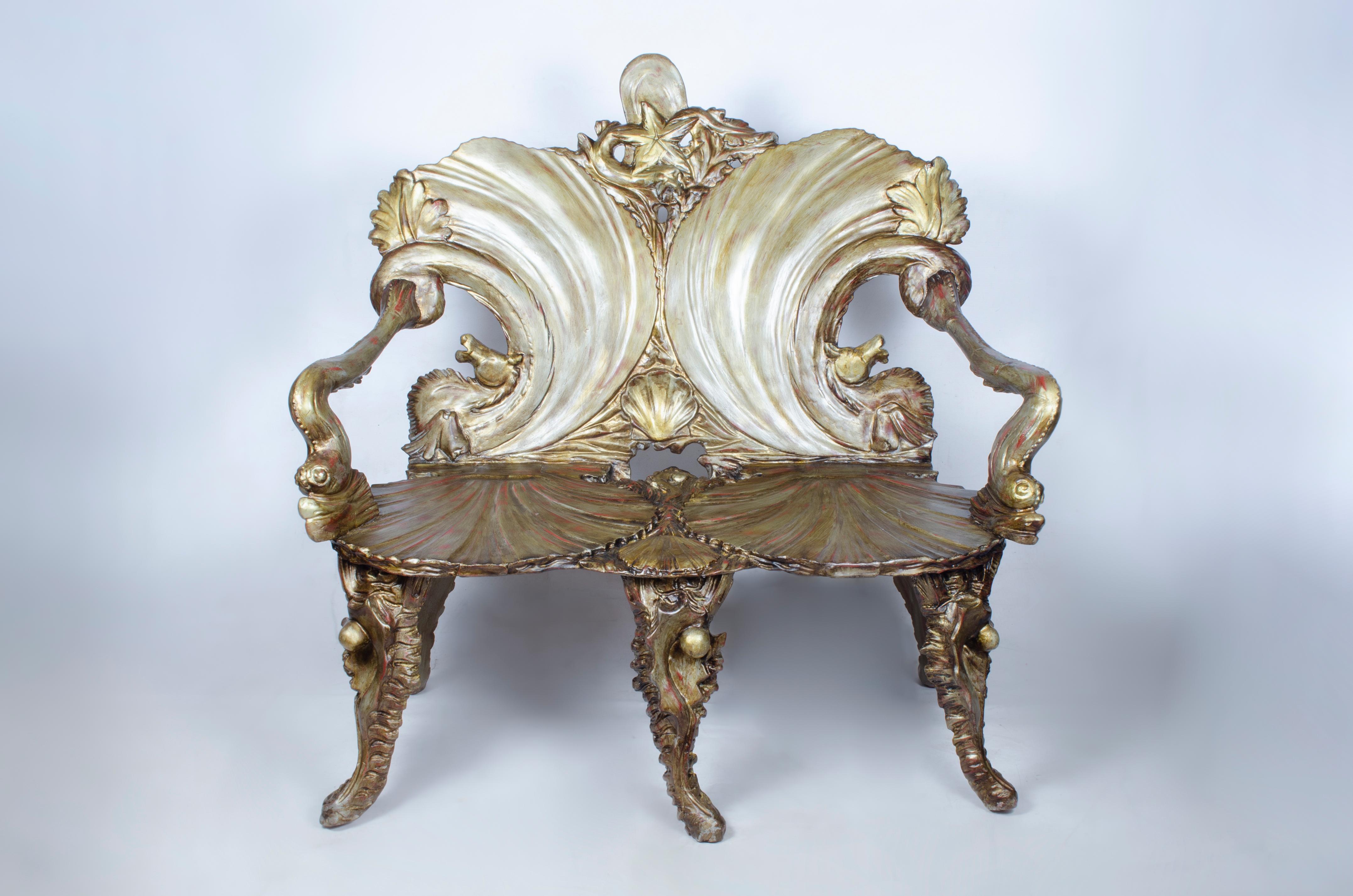 Italian Venetian living room set designed by GROTTO For Sale