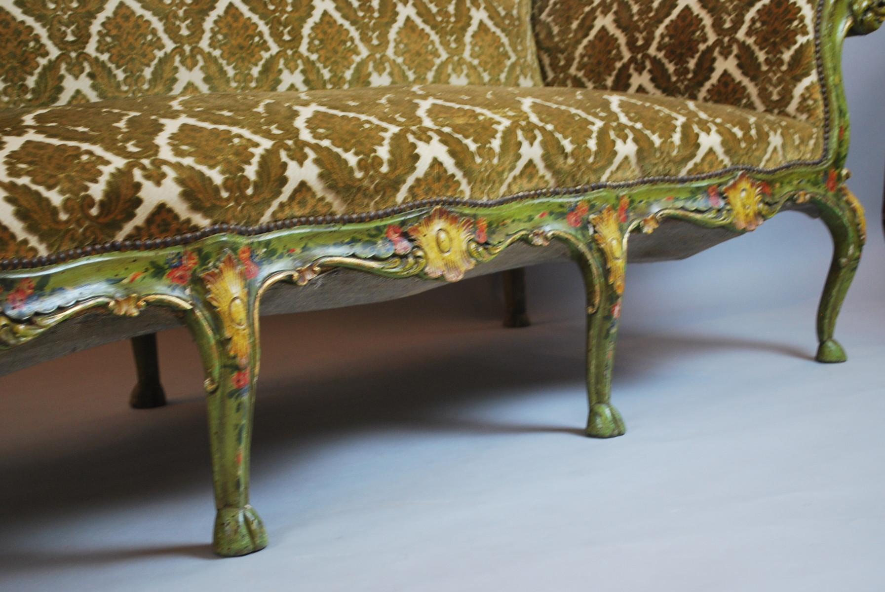 Venetian Louis XV Style Sofa, circa 1900 1