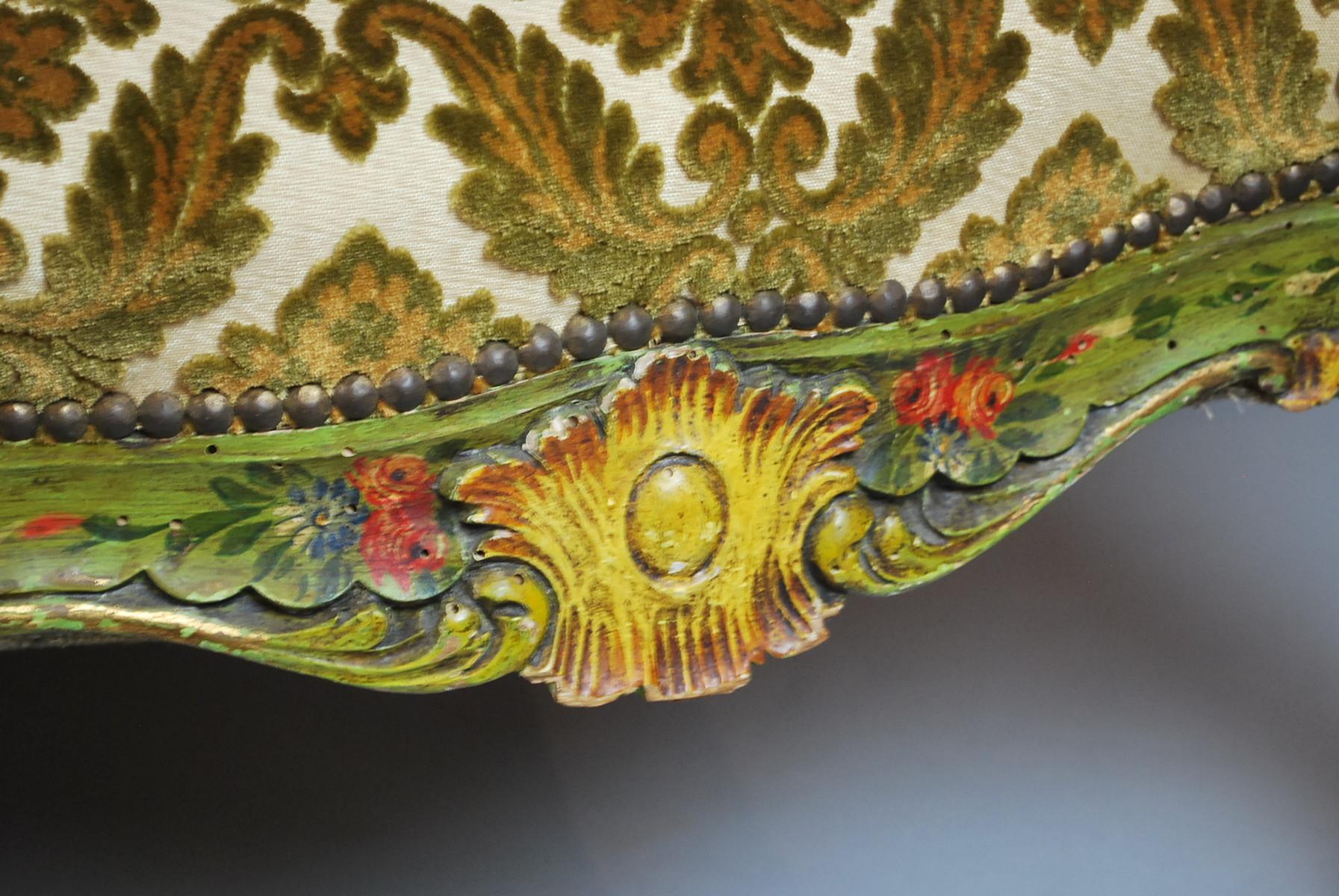 Venetian Louis XV Style Sofa, circa 1900 3