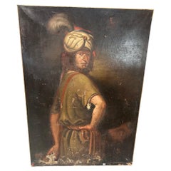 Venetian Man with Turban Painting