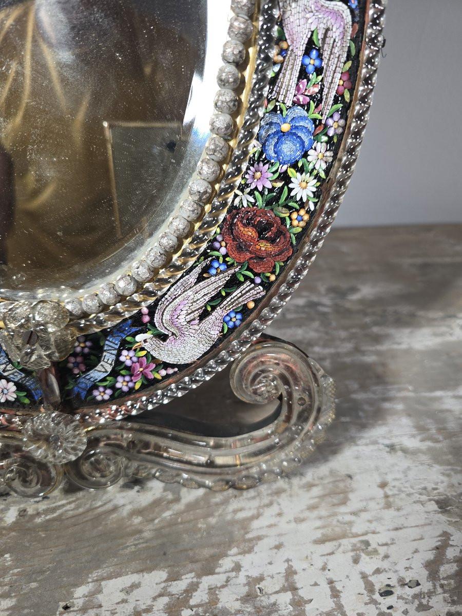 Venetian micromosaic mirror, 19th century For Sale 1