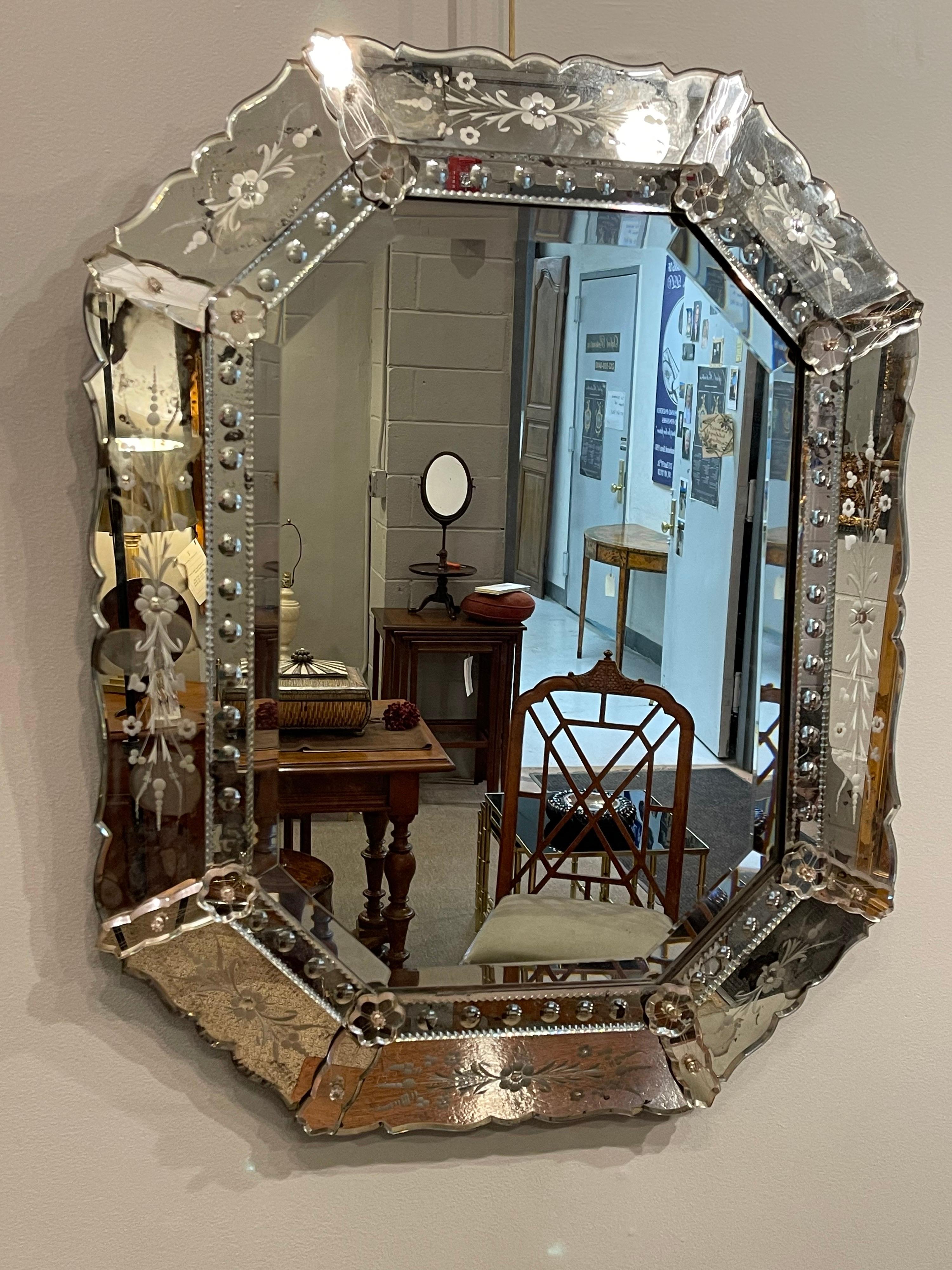 Miroir vénitien en vente 2