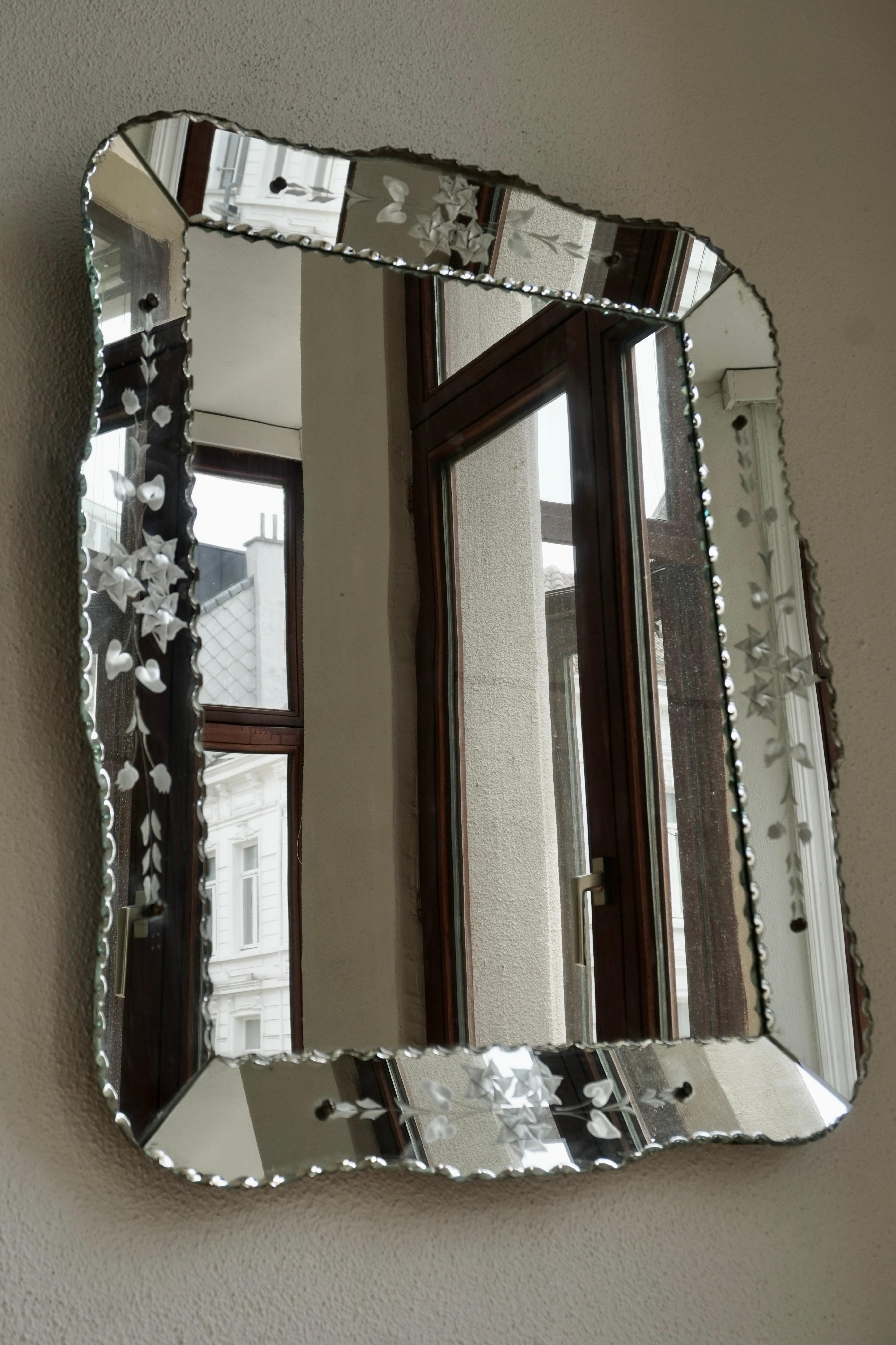 Italian Venetian Mirror For Sale