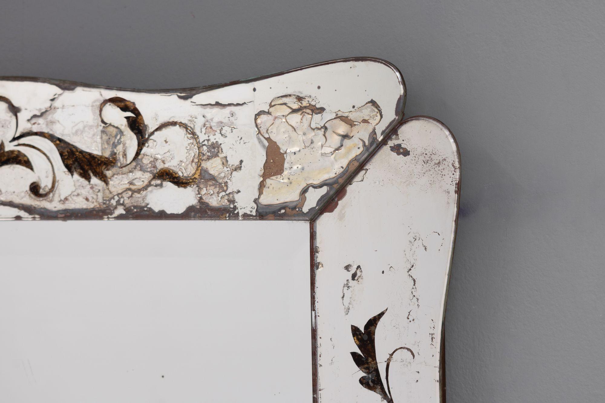 Mid-20th Century Venetian Mirror For Sale