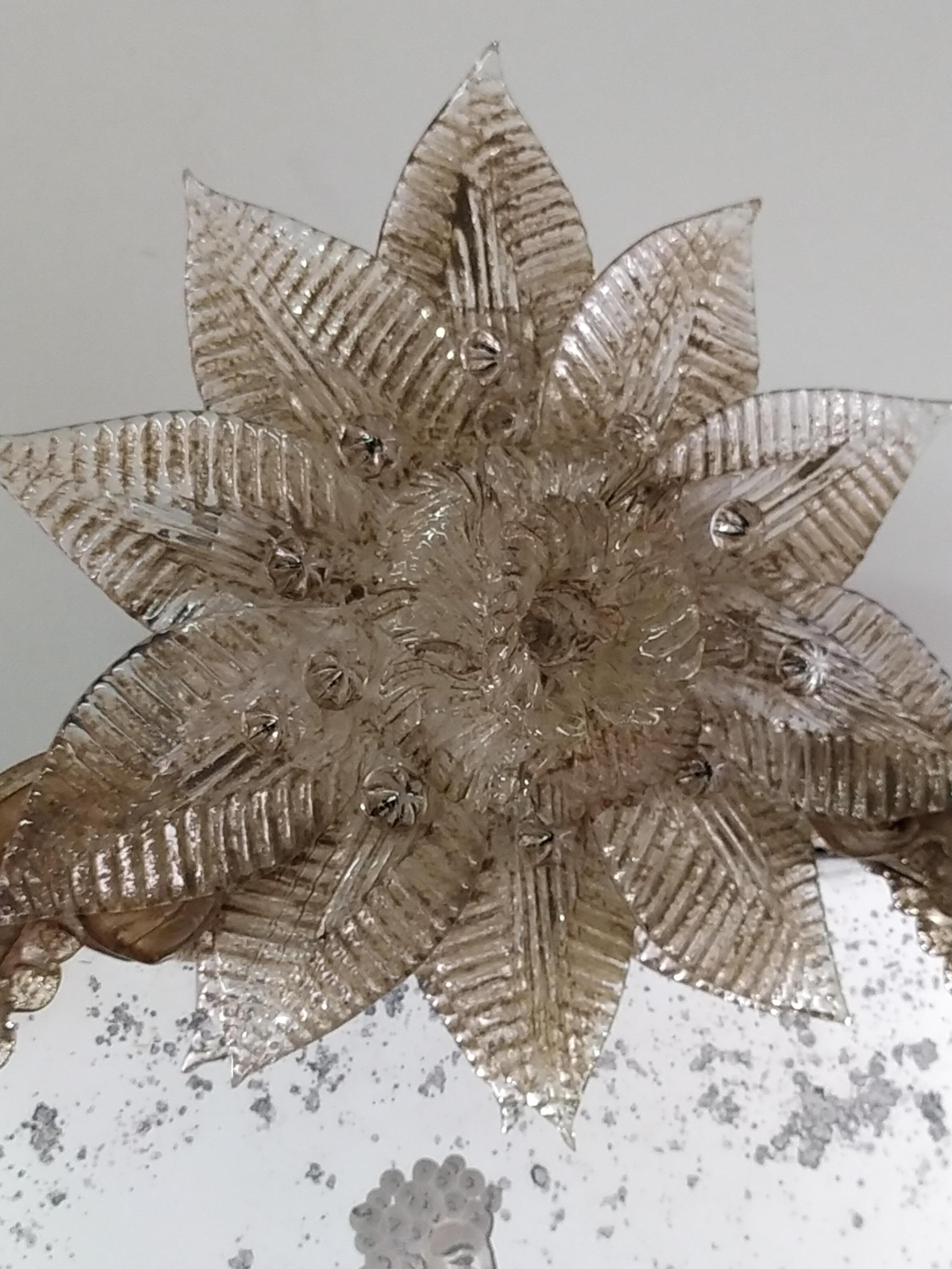 Other Venetian Mirror in Murano Glass  Reproduction of Antique Mirror 