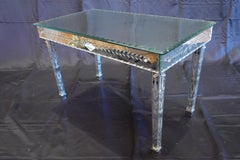 Venetian Mirrored Glass Coffee Table by S.A.L.I.R.