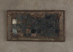 Venetian Mirrored Wall Panel With Original Glass