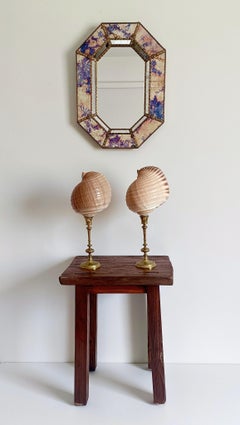 Venetian Modern Octagonal Wall Mirror, Handcrafted in Spain, Dated 1989