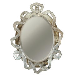 Antique Venetian Multipart Ribbon-Form Mirror