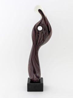 Venetian Murano Art Glass Abstract Sculpture