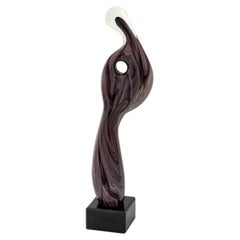 Venetian Murano Art Glass Abstract Sculpture