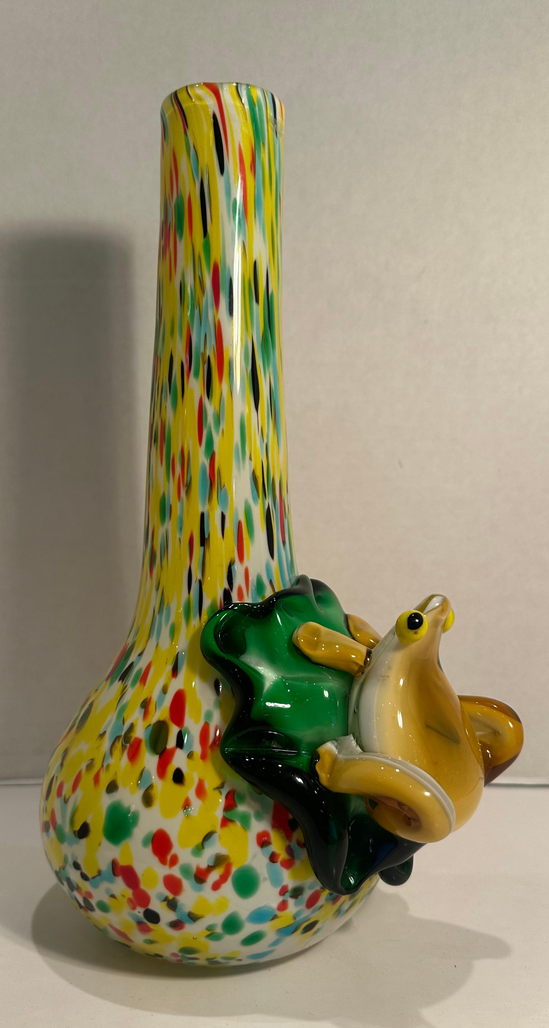 Vetro di Murano Vaso a collo di bottiglia da 12