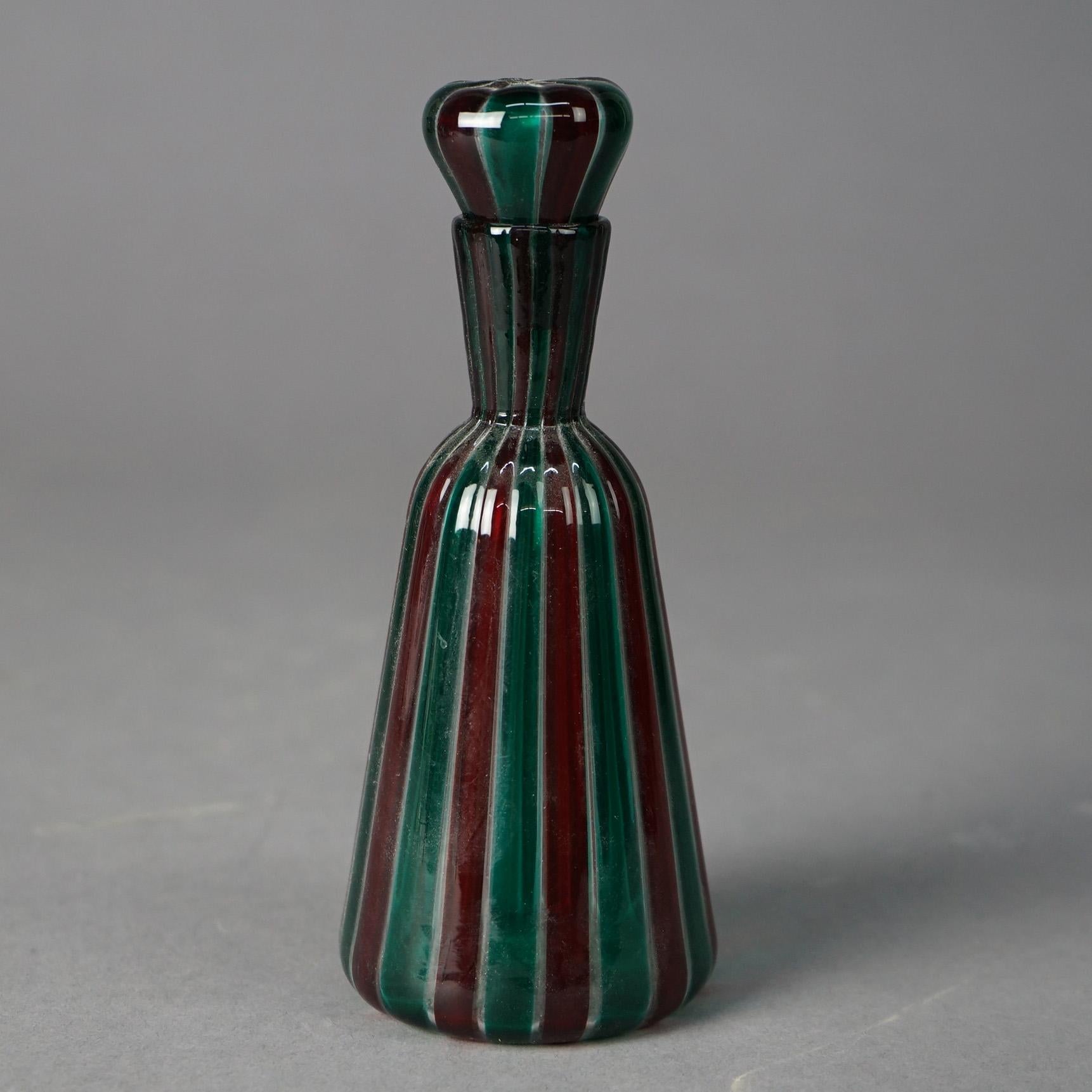 Venetian Murano Art Glass Perfume, 20th Century 1