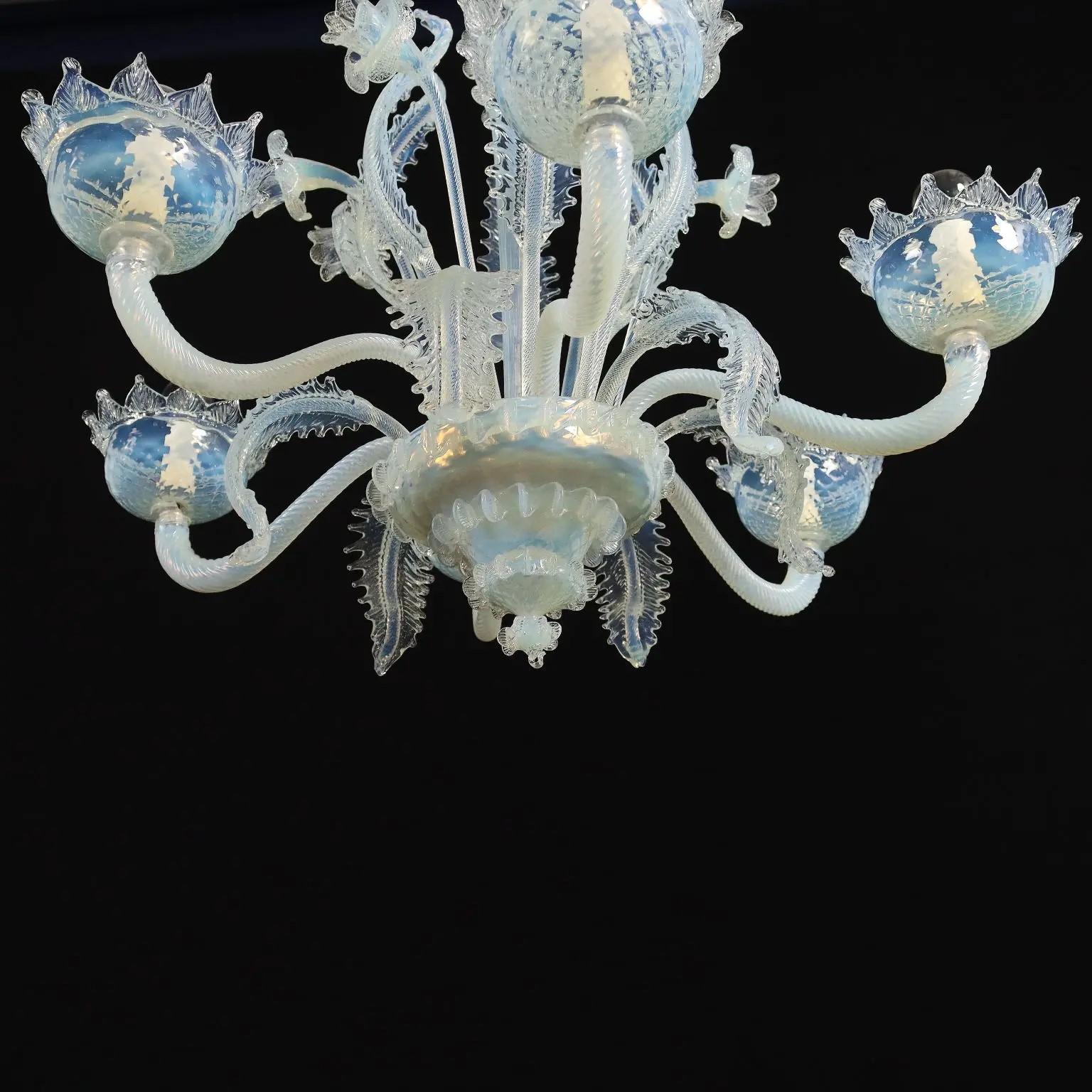 Venetian Murano Chandelier - Circa 1930 For Sale 2