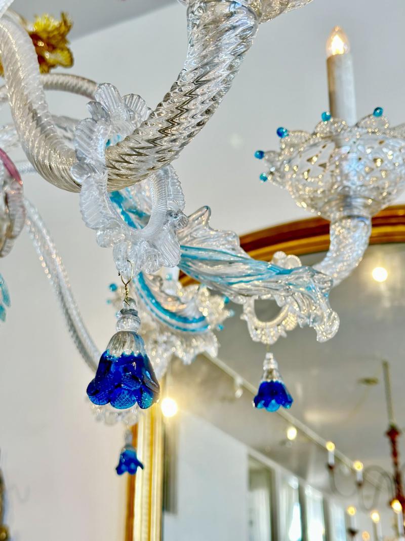 murano venetian chandelier
