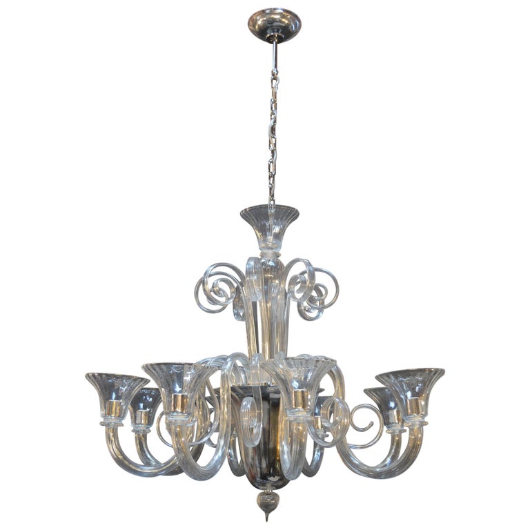 Venetian Murano Chandelier For At 1stdibs Venetian Murano Chandelier For