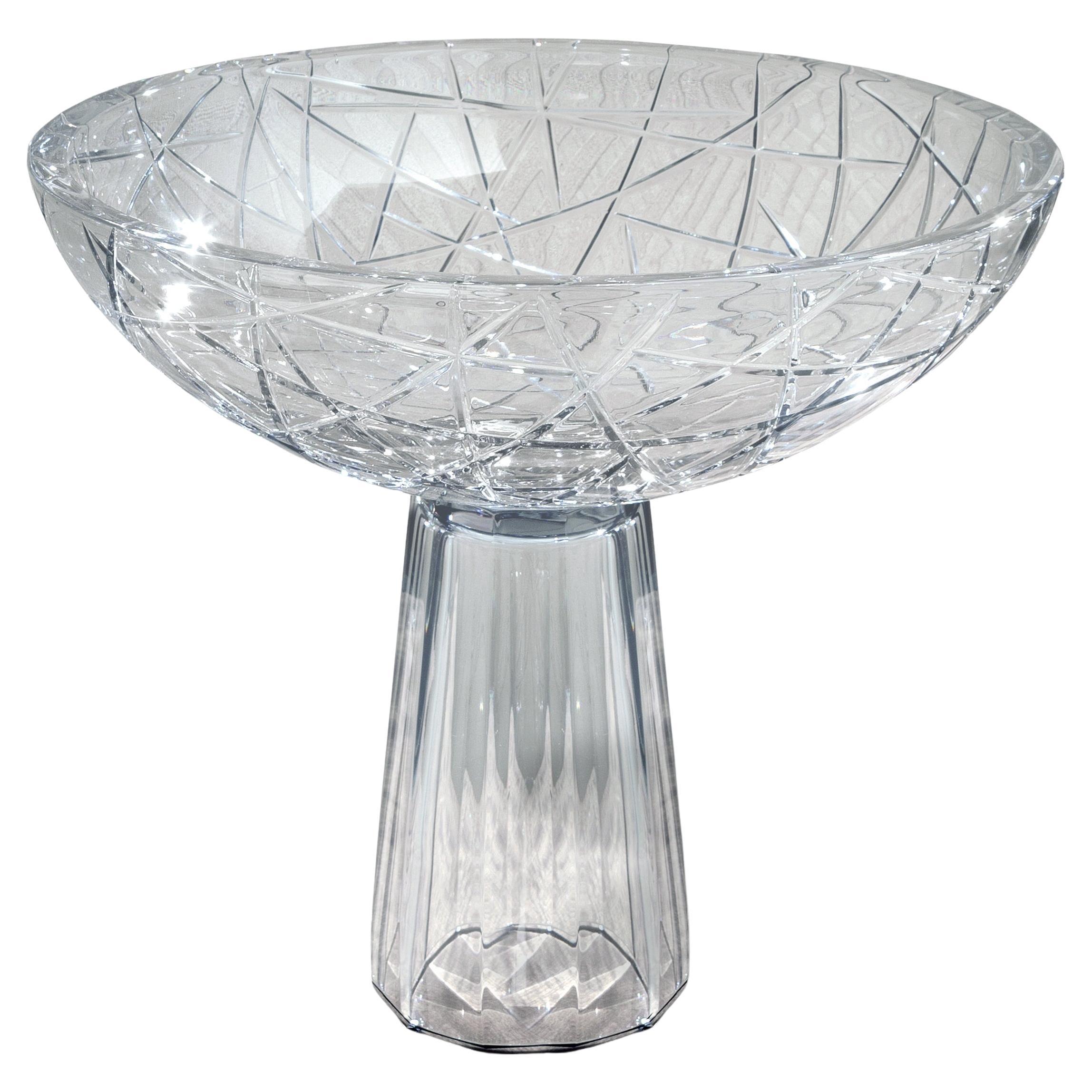 Vaso centrale Elettra di Murano in vendita