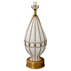 Venetian Murano Glass Cage-Form Table Lamp