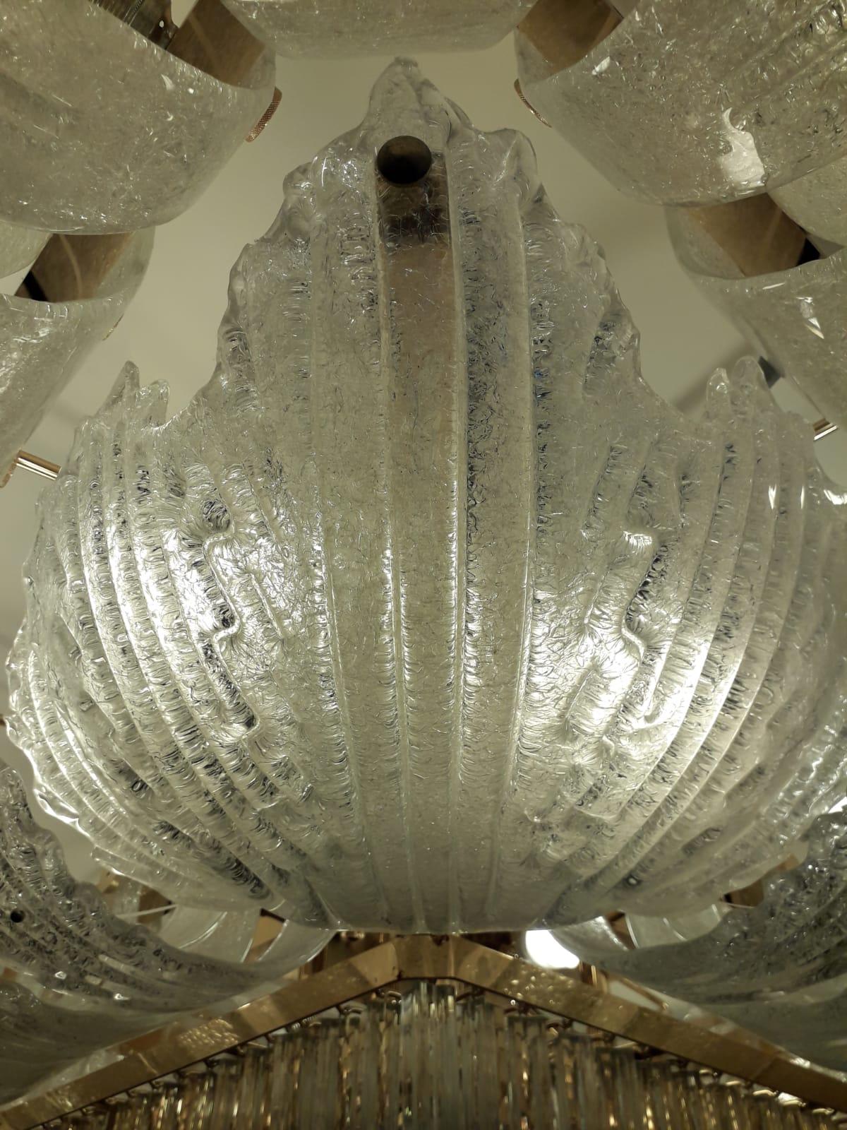 Venetian Murano Glass Ceiling Light 12