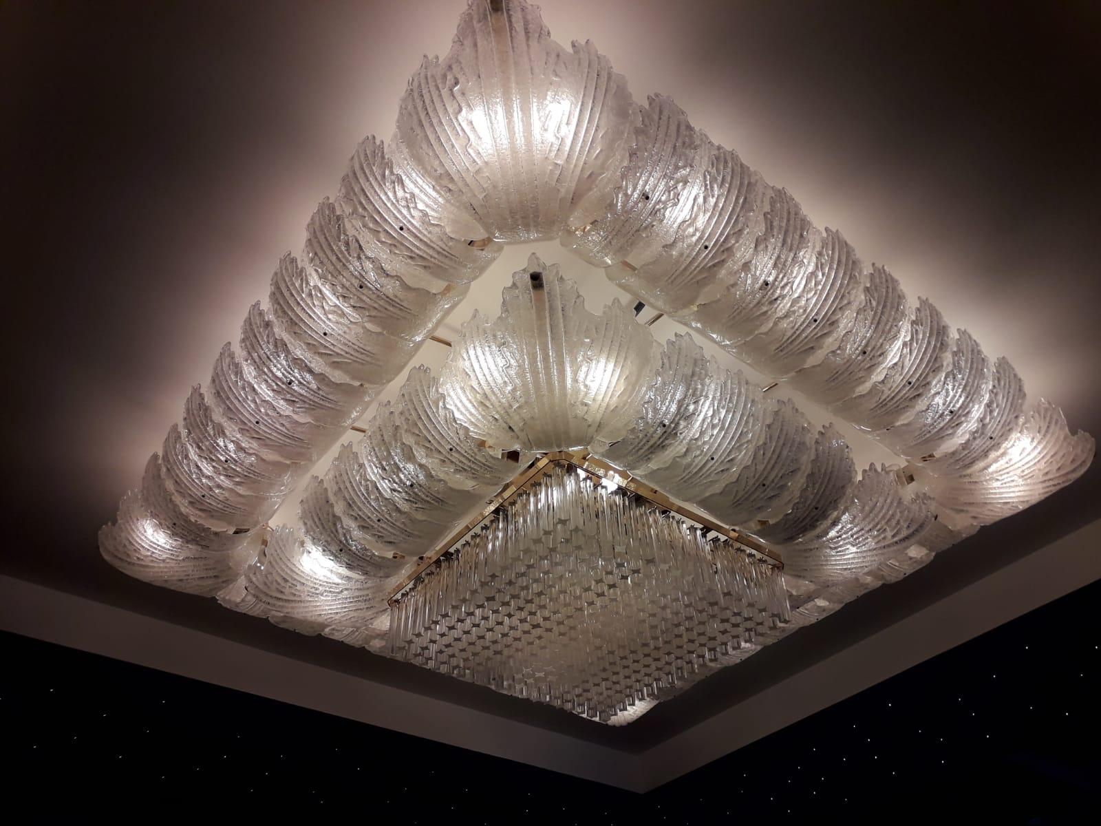 Venetian Murano Glass Ceiling Light 3