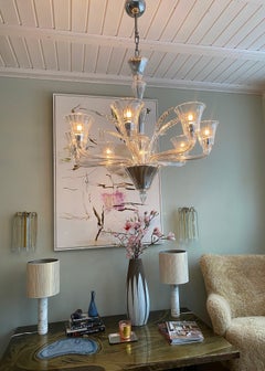 Lampadario in vetro di Murano di Barovier&Toso