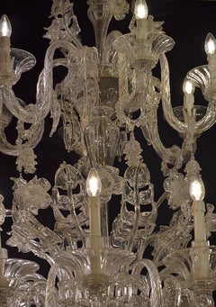 Venetian Murano Glass Chandelier